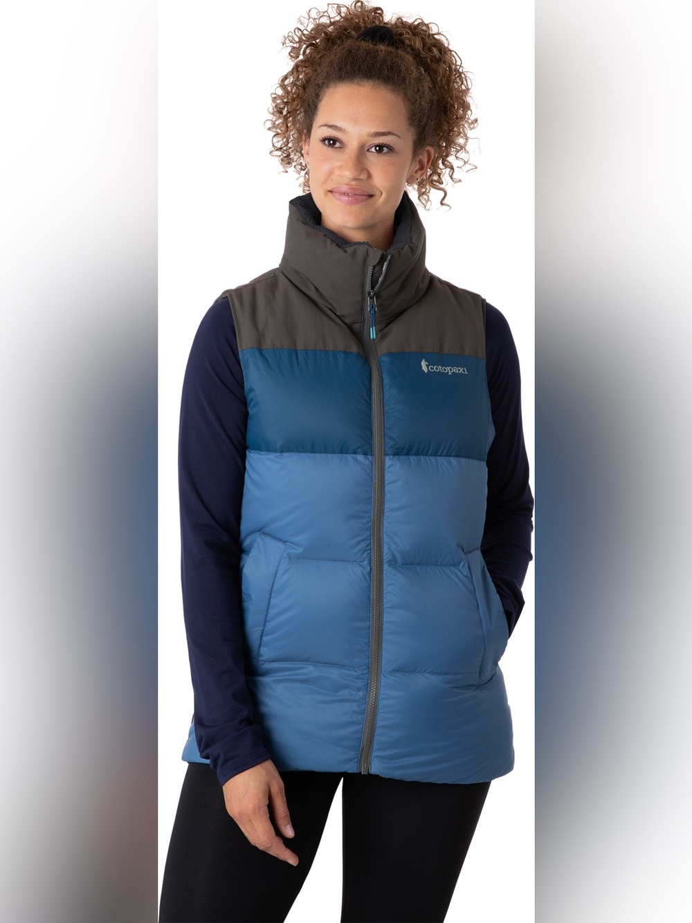 Cotopaxi Solazo Down Vest Women's Size M Gorpcore Outdoor Hiking Winter Fall